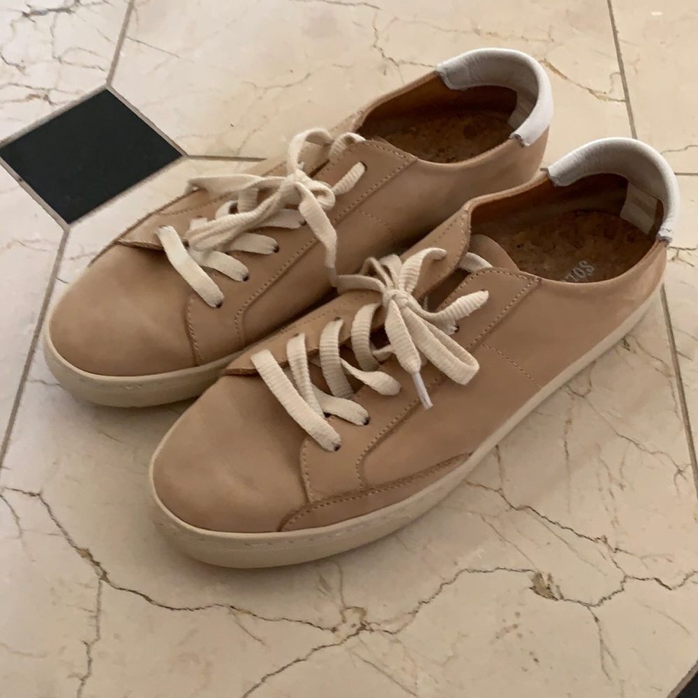 Soludos Beige Tennis Shoes